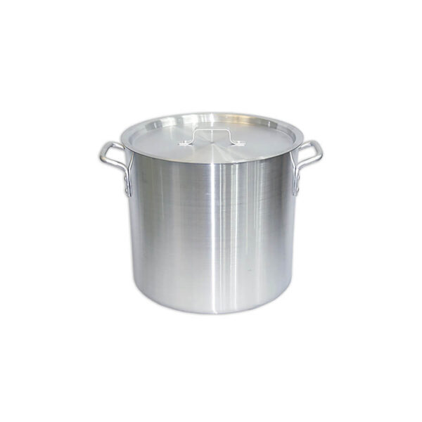 30 Quarts Aluminum Stockpot with Lid