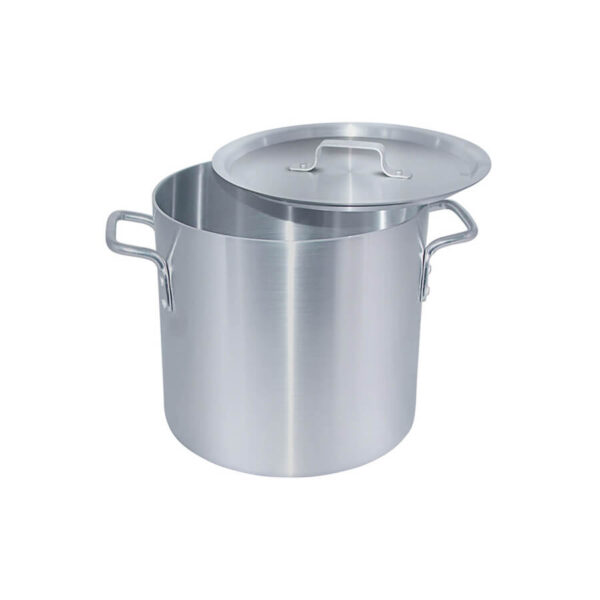 35 Quarts Aluminum Stock Pot with Lid