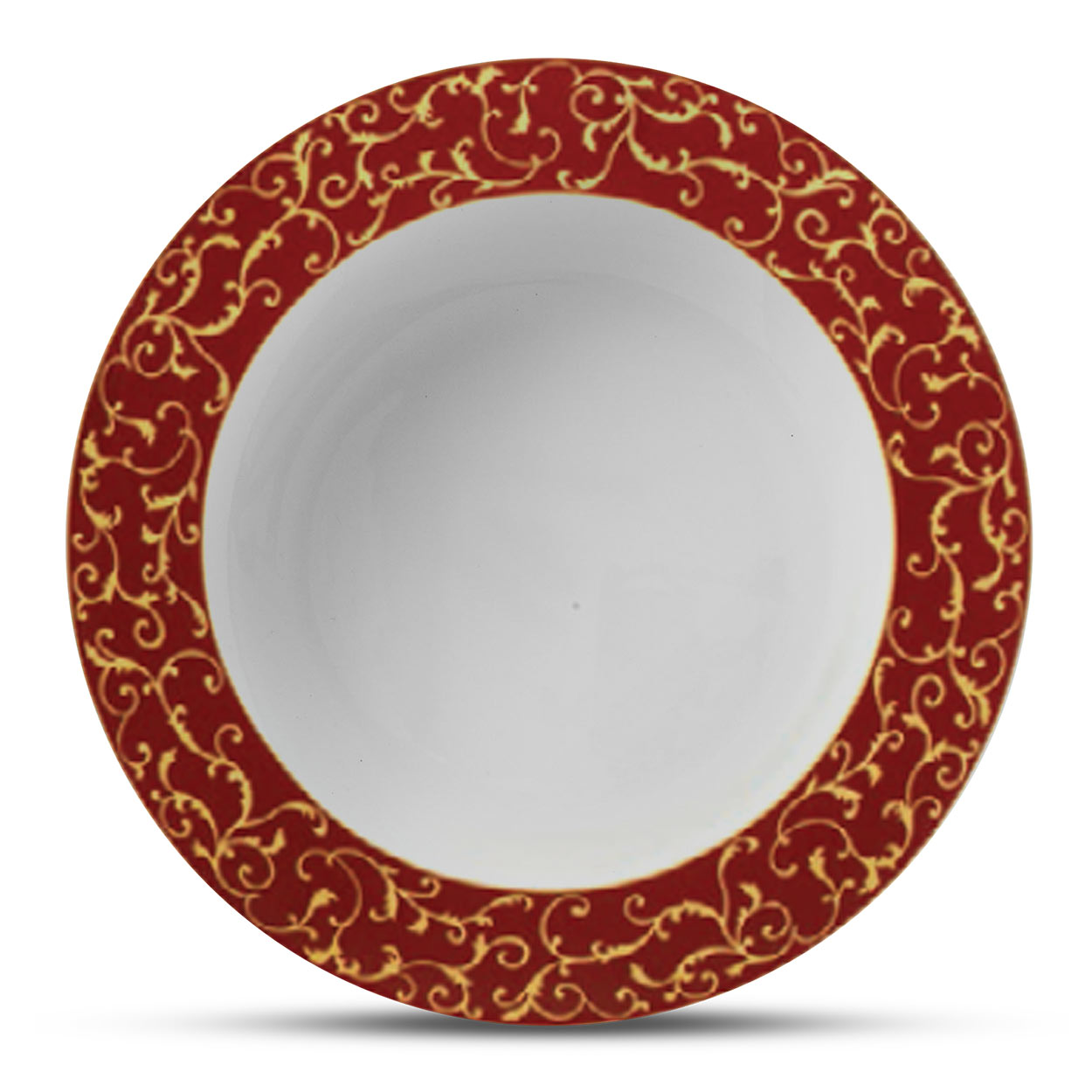 Set of 6 Sovrana 11.5"/275mm Full Plate - Anassa Red