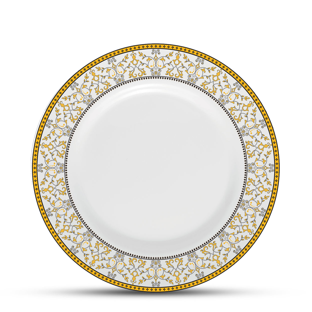 Set of 6 Sovrana 11.5"/275mm Full Plate - Moroccan Gold