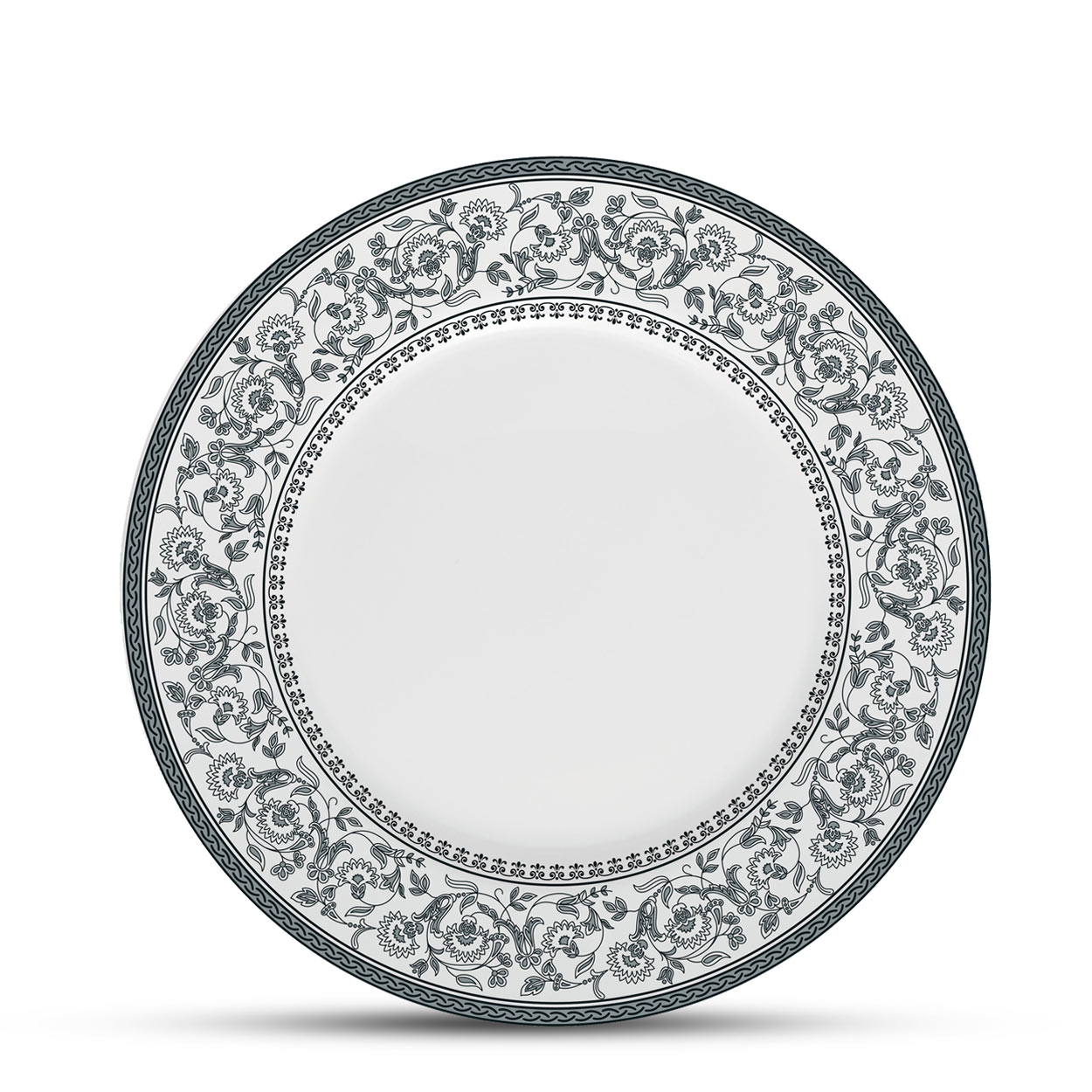 Set of 6 Sovrana 9"/225mm Soup Plate - Persian Gray