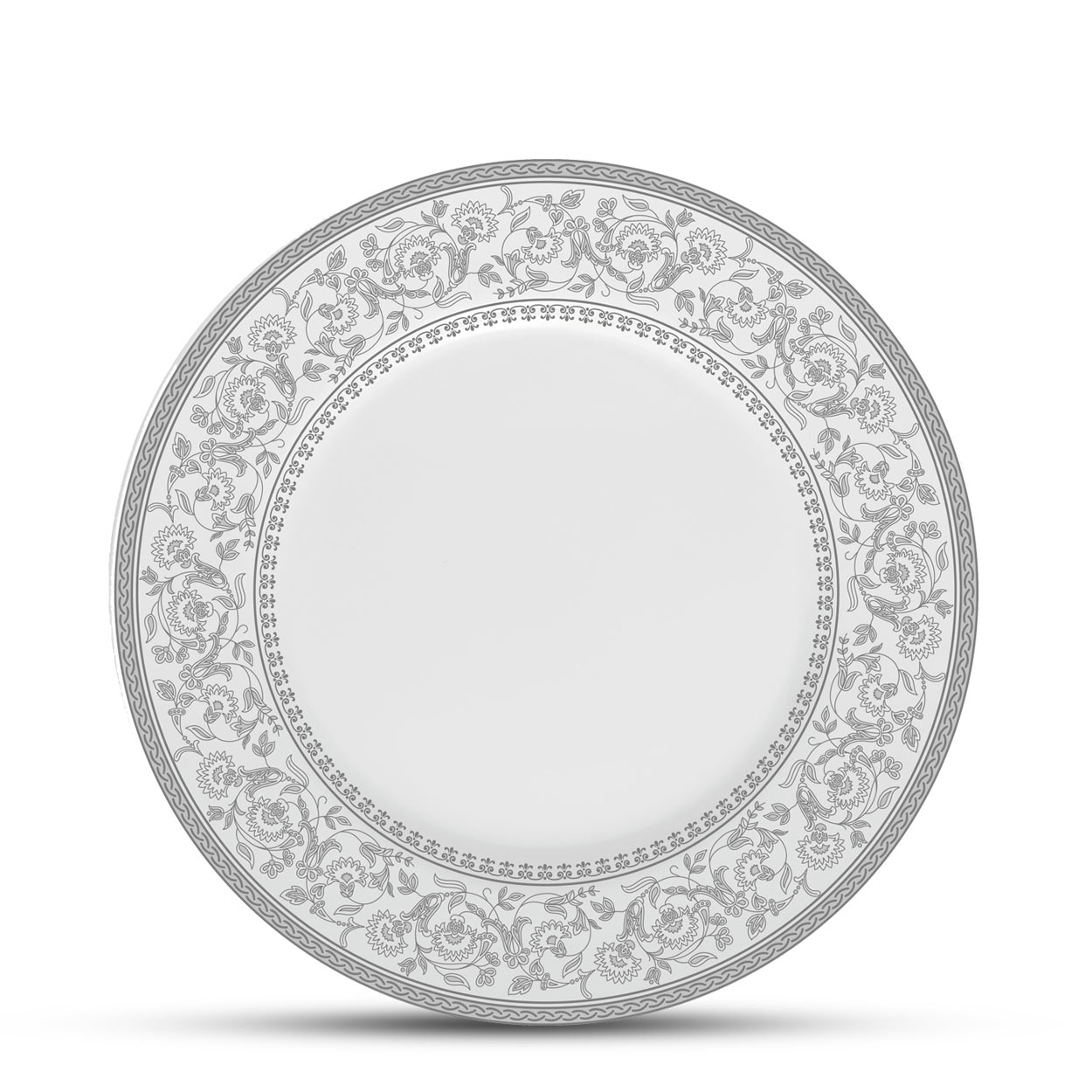 Set of 6 Sovrana 9"/225mm Soup Plate - Persian Silver