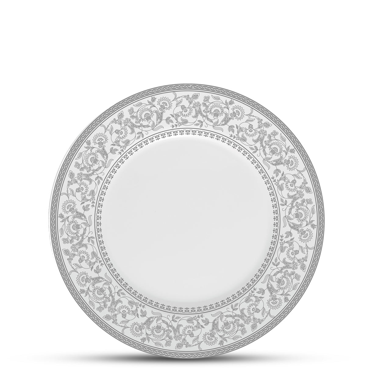 Set of 6 Sovrana 8"/200mm Quarter Plate - Persian Silver